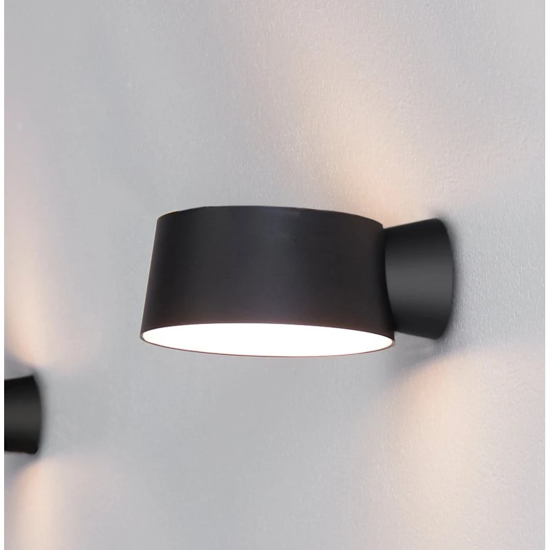 Loom Design Applique murale Cookie Black - Aluminium Noir