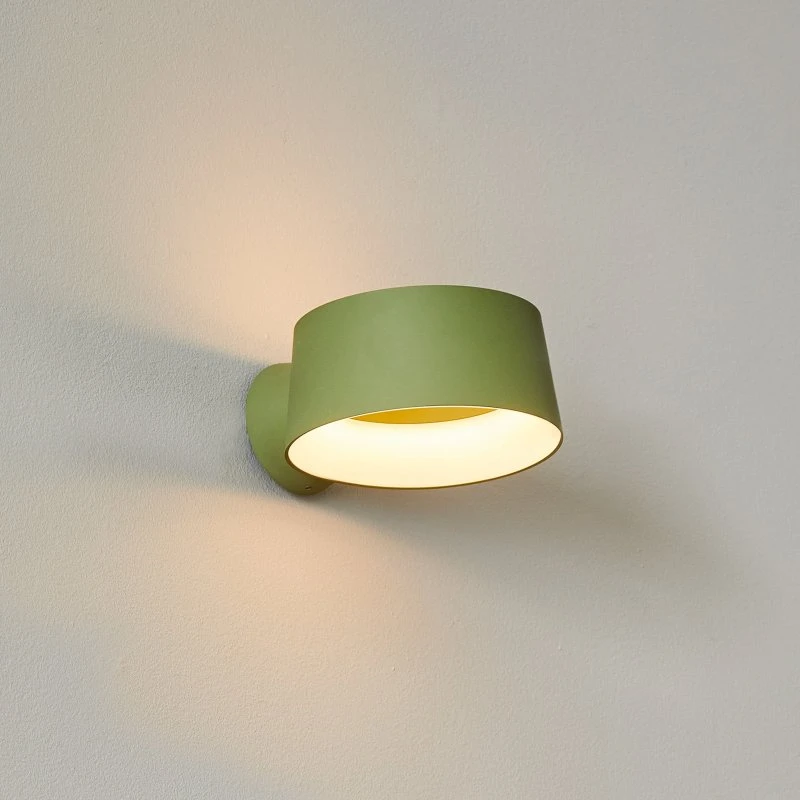 Loom Design Applique Murale Cookie Green - Aluminium, Vert