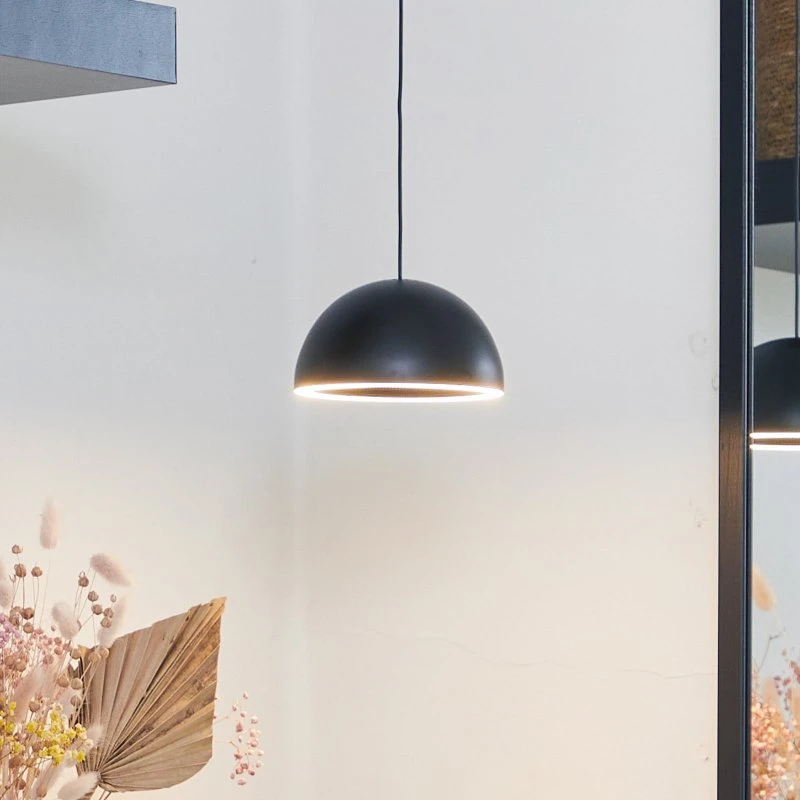 Loom Design Suspension Curve Black - Aluminium