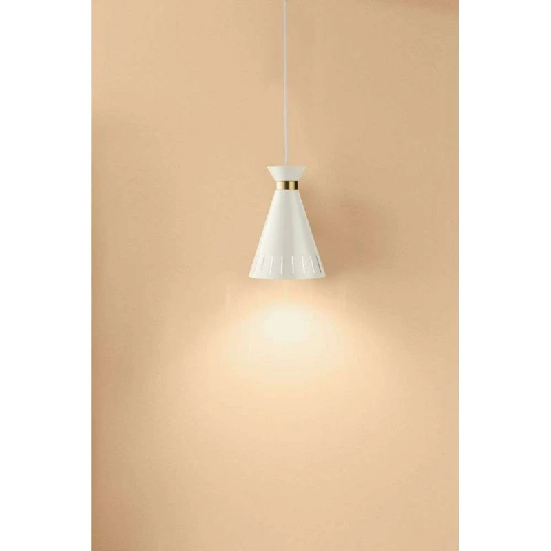 Warm Nordic Suspension Cone Blanche Ø 16 cm