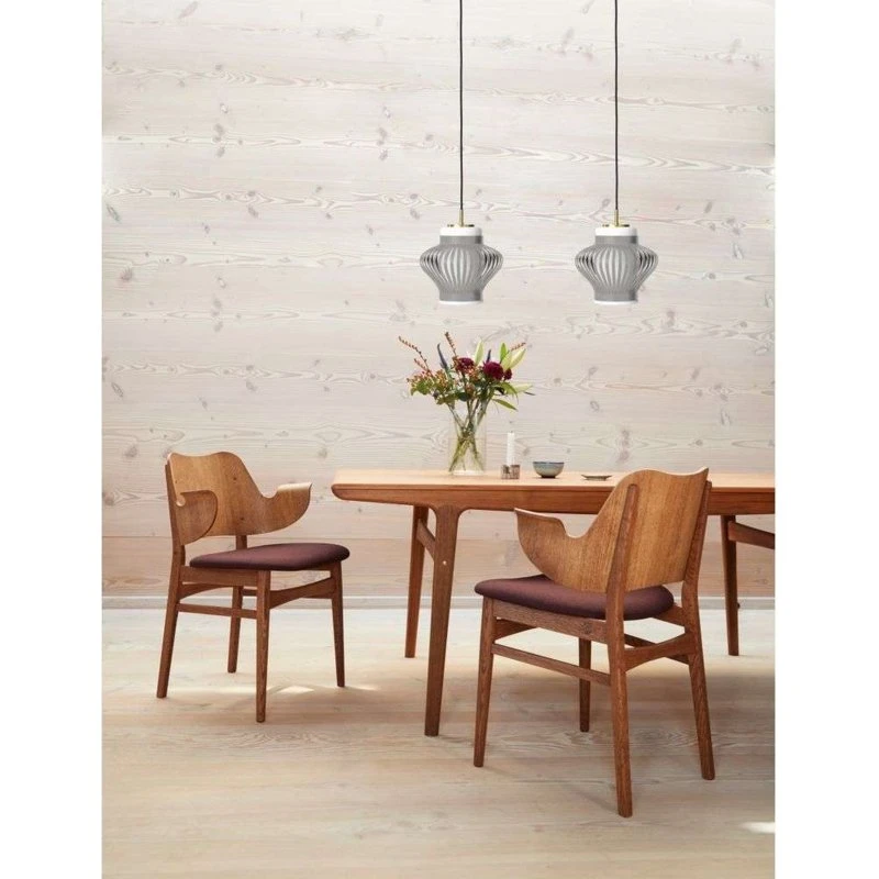 Warm Nordic Suspension Opal Lamella - Gris - Ø 26 cm