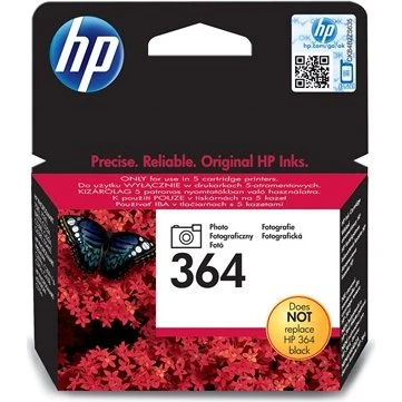 HP 364 Noir (photo) Cartouche d'encre