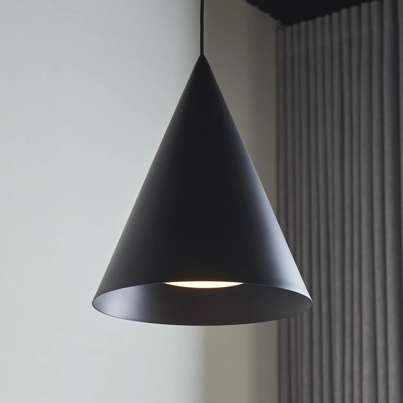 Loom Design Suspension Hanzu Ø 35 cm - Noir - E27