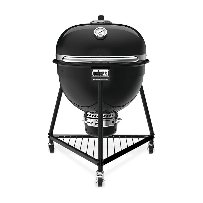 WEBER Summit Kamado E6 61 cm noir sur pieds