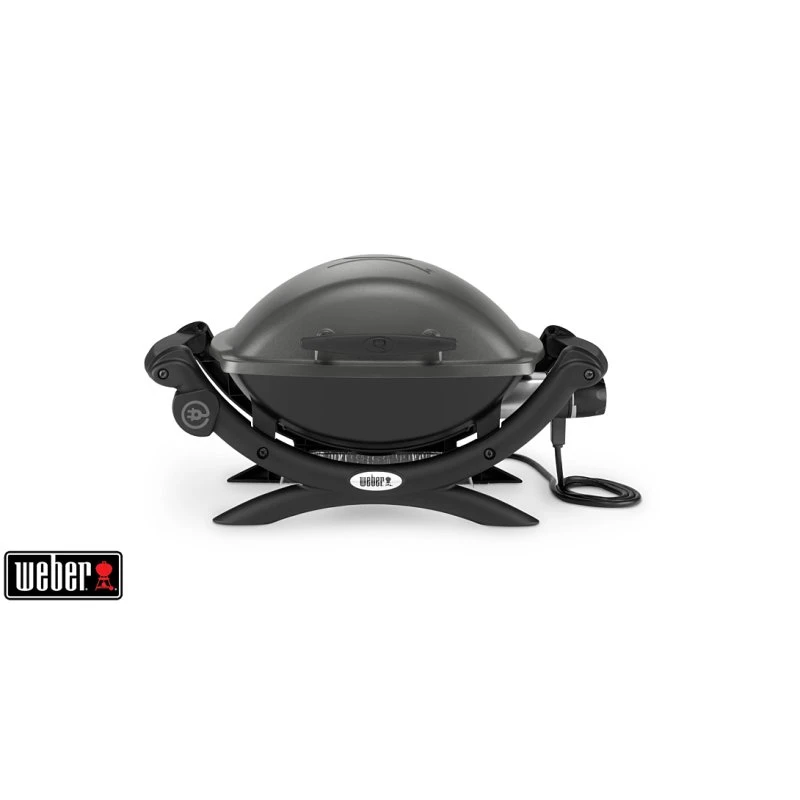 Weber Q1400 Barbecue Électrique 43x32 cm Gris Sombre
