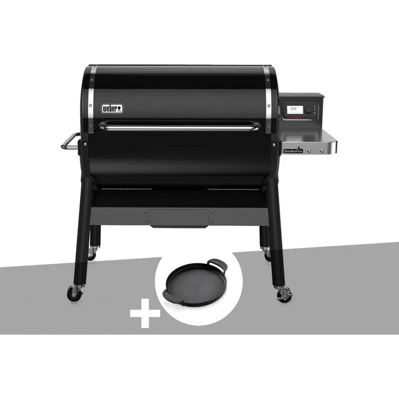 Weber Smokefire EX6 GBS + Plancha Noir