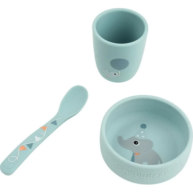 Done by Deer Stick&Stay First Meal Set Celebration Bleu