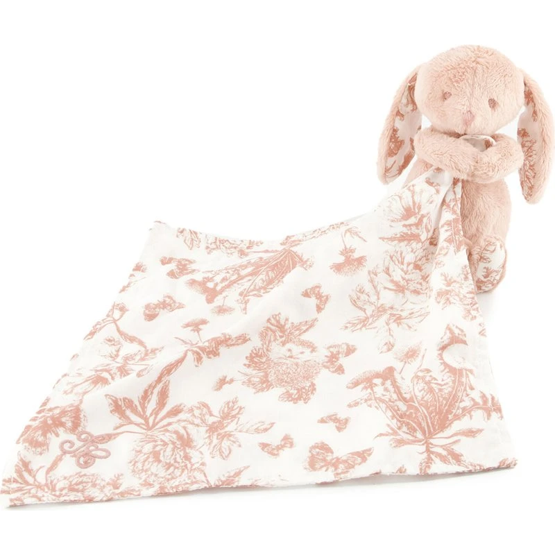 Tartine et Chocolat Augustin le lapin rose Toile de Jouy