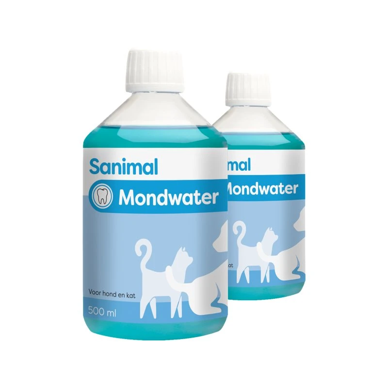 Sanimal Eau Buccale pour Chien et Chat