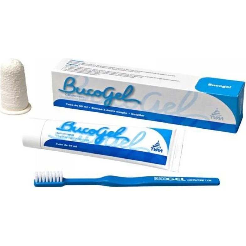 BUCOGEL Gel Dentaire 50ml Fluoré à la Chlorhexidine