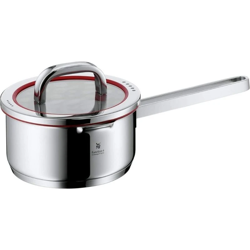 WMF Casserole 16 cm Inox avec Couvercle Verre Function 4