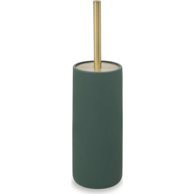 5Five Savona Brosse WC en polyrésine vert ficus 10x35cm