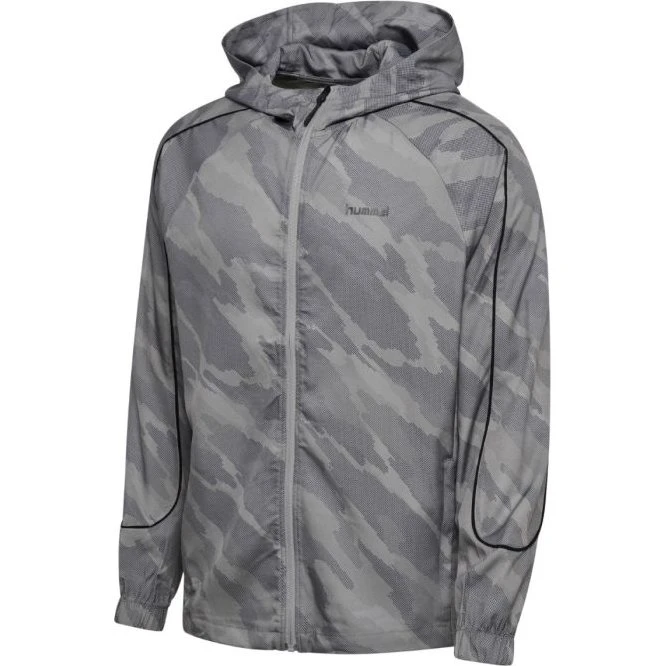 Veste de survêtement Hummel AOP Hybrid Gris Homme
