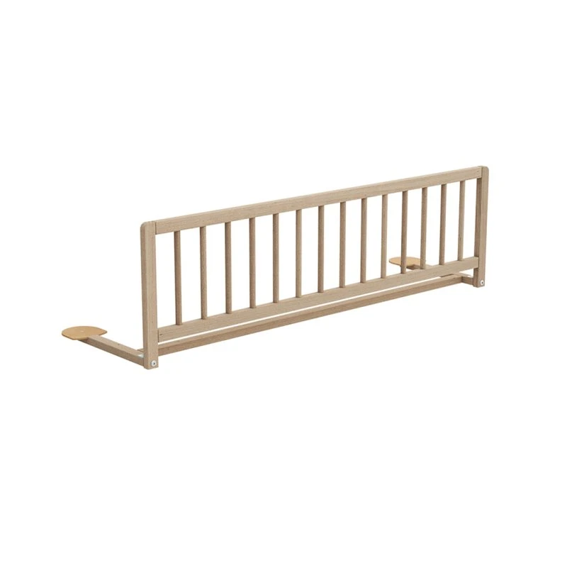 AT4 Barrière de lit enfant hêtre brut 117 cm