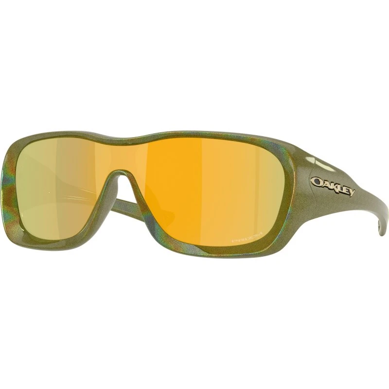 Oakley OO9493 De La Salle - Lunettes de Soleil Carrées Vert et Or