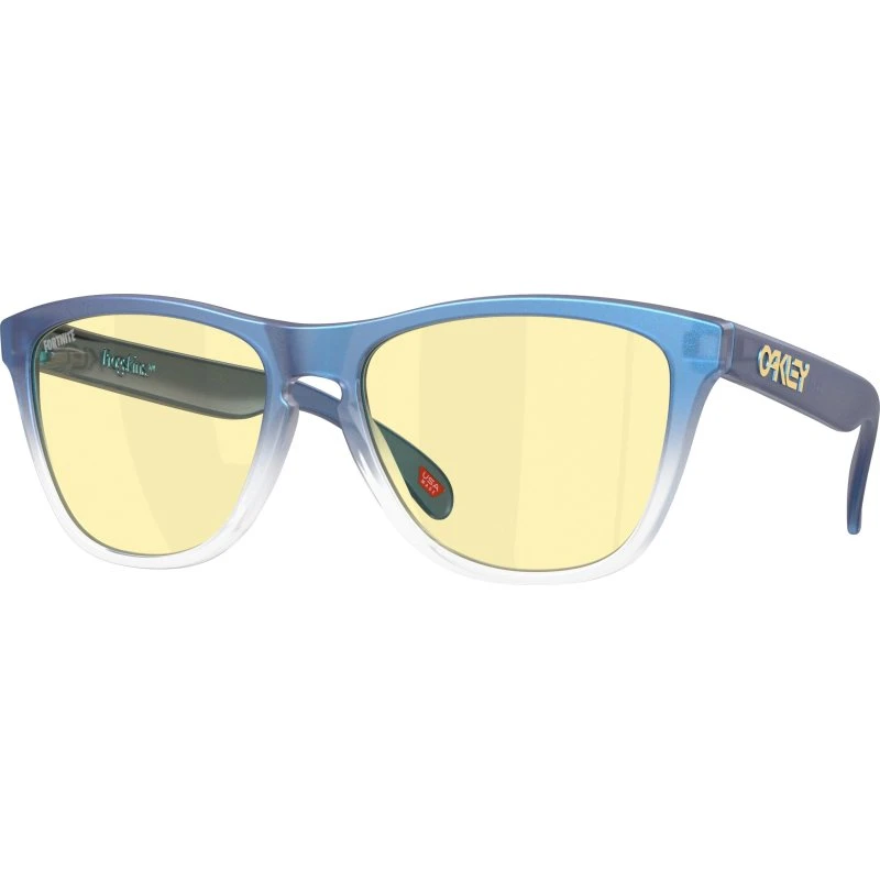 Oakley Frogskins X Fortnite Matte Cyan Blue - Verres Prizm Gaming 2.0