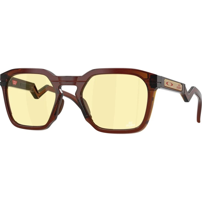 Oakley OO9533 HSTN SQ Lunettes de Soleil Carrées Prizm
