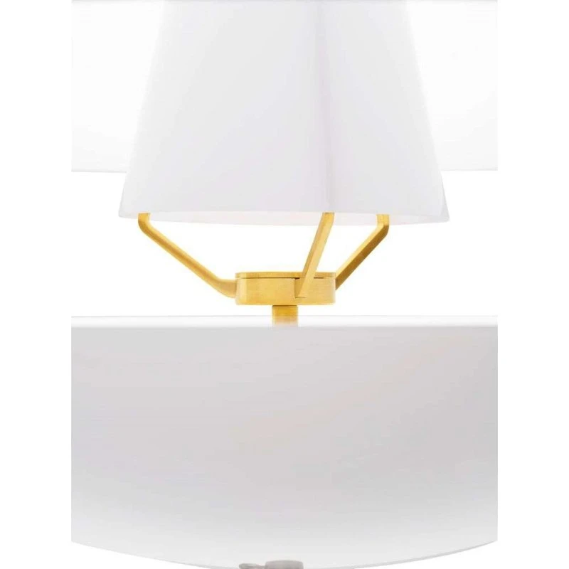 Fritz Hansen Suspension Clam Ø55 - Blanc/Laiton