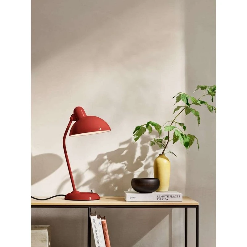 Fritz Hansen Lampe à Poser Kaiser Idell 6556-T Rouge Vénitien