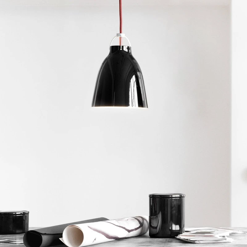 Fritz Hansen Suspension Caravaggio P1 Noir