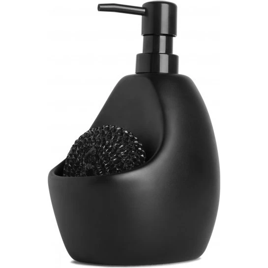 Umbra Joey - Distributeur de savon avec éponge noir