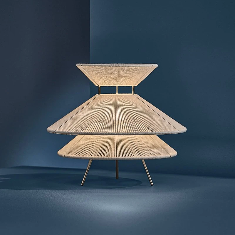 Frandsen Lampe de Table Kiku Blanche Ø35,5 cm