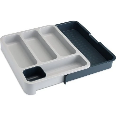 Joseph Joseph Range-couverts en bambou gris extensible