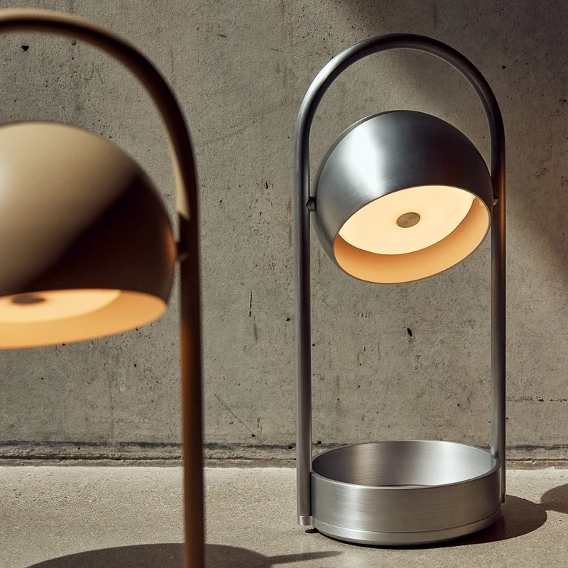 Lampe à Poser Portable Frandsen Ball Gris Sable