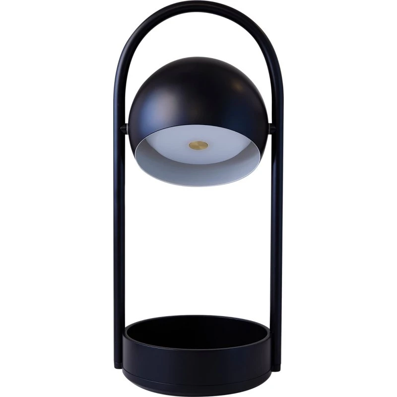 Frandsen Ball Portable Lampe à Poser LED Rechargeable - Noir