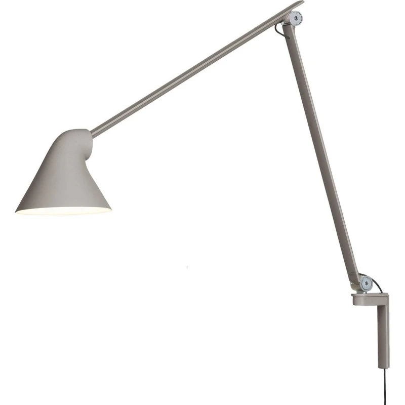 Louis Poulsen NJP Applique Murale à Bras Long - Gris Clair