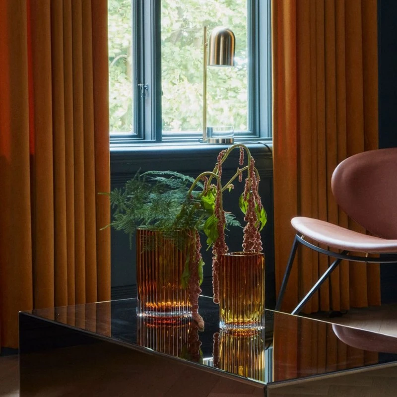 AYTM LUCEO Lampe de Table Dorée et Verre