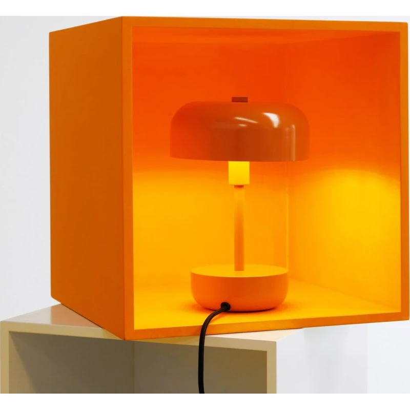 Dyberg Larsen Haipot Lampe de Table Orange - Design Danois