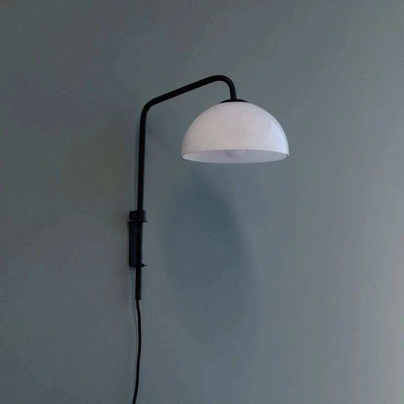 Dyberg Larsen Jazz - Applique murale opale et noire