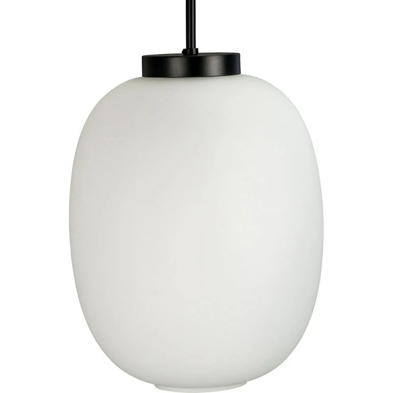 Dyberg Larsen DL39 Suspension Opale et Noir - Ø 25 cm