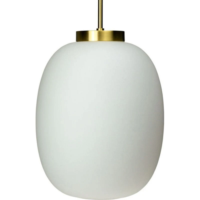 Dyberg Larsen Suspension DL39 Opale et Laiton - Ø 25cm