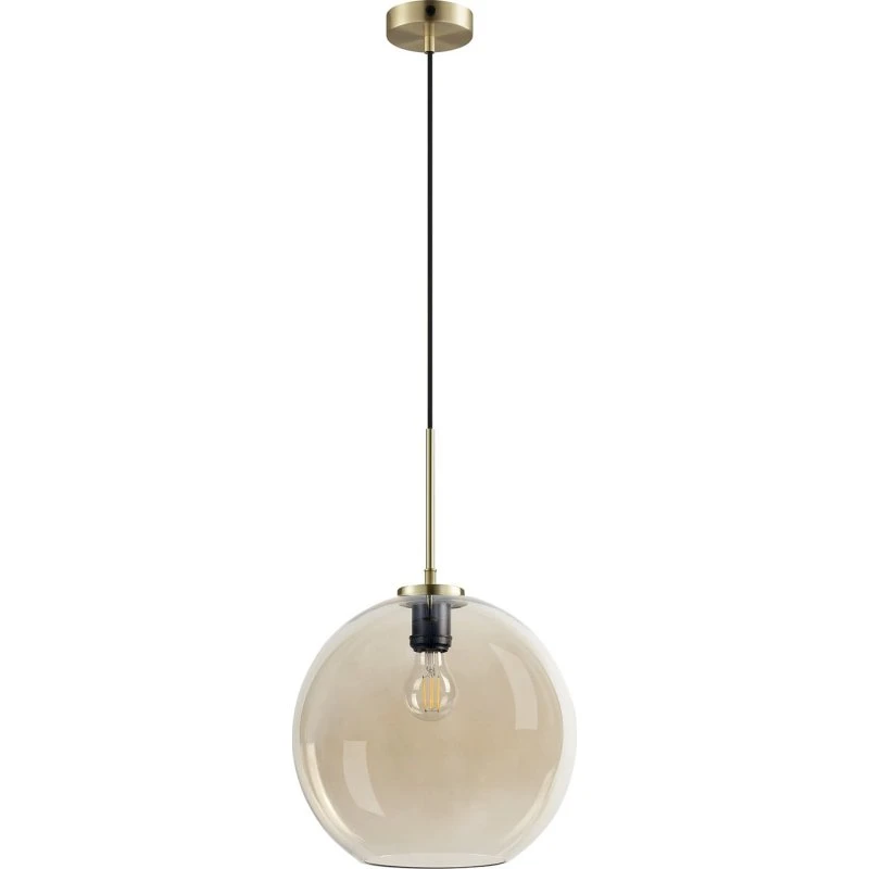 Dyberg Larsen Suspension Loop Ø30 - Ambre et Laiton