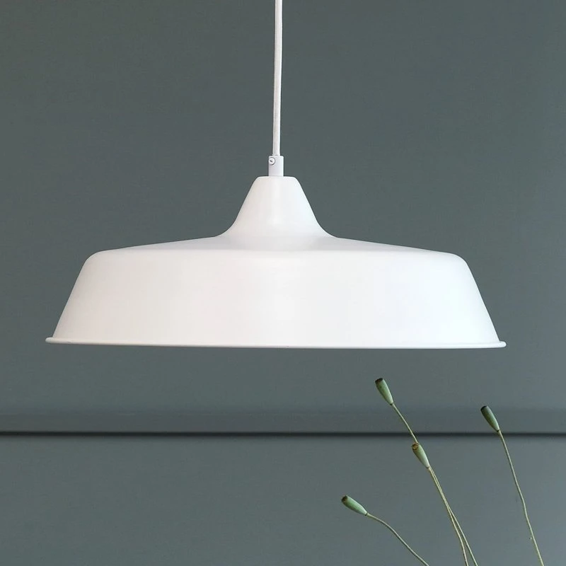 Dyberg Larsen Raw Suspension Blanche - Style Scandinave