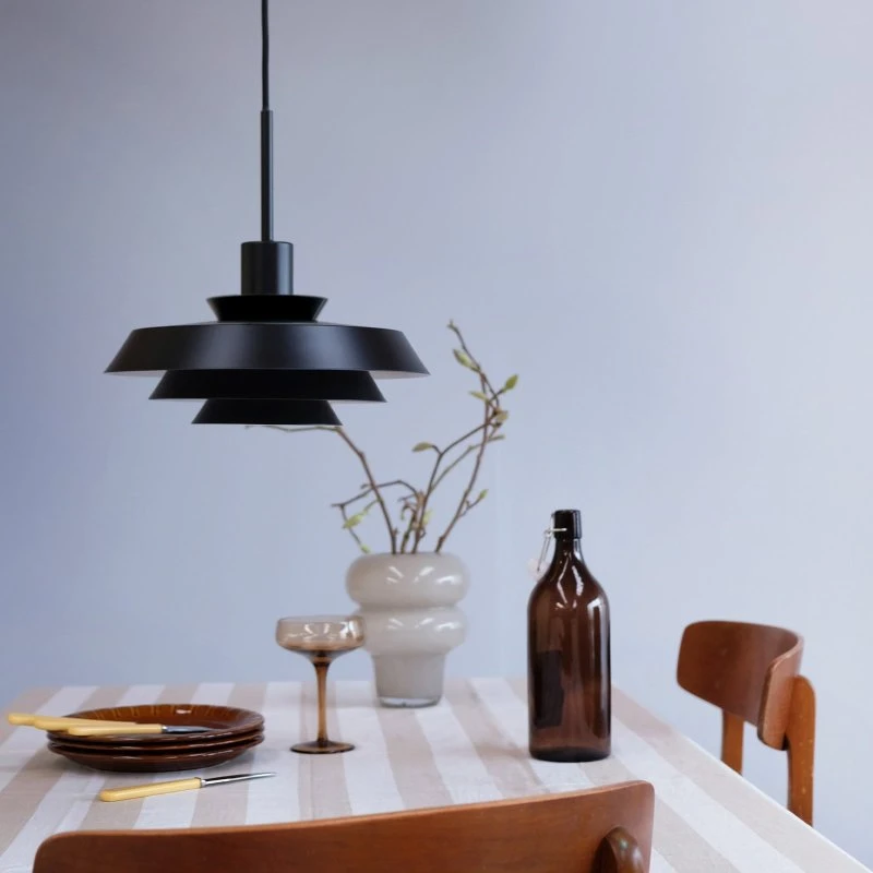 Dyberg Larsen DL30 Suspension Noire - Design Scandinave