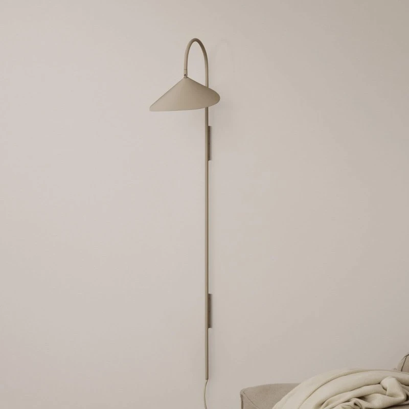 Ferm Living Arum Swivel Applique Murale Tall Cashmere