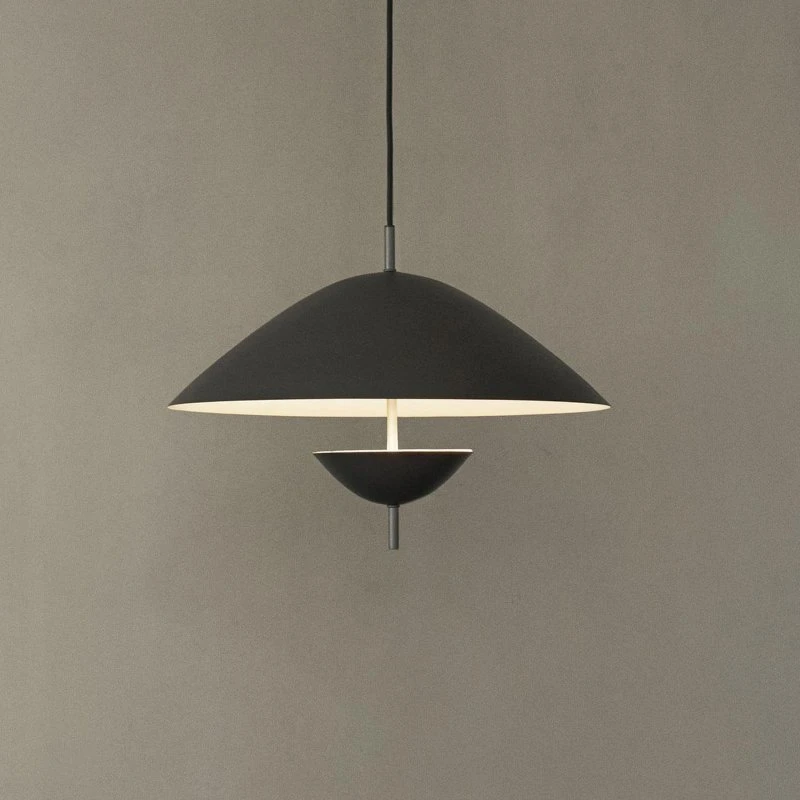 Ferm Living Suspension Lod en fer noirci