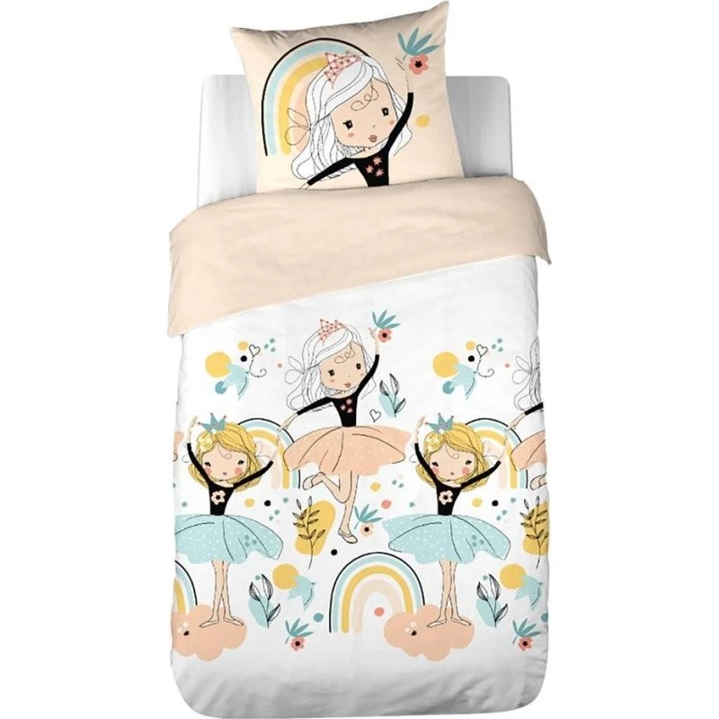 Lola Housse de couette 140x200 polycoton
