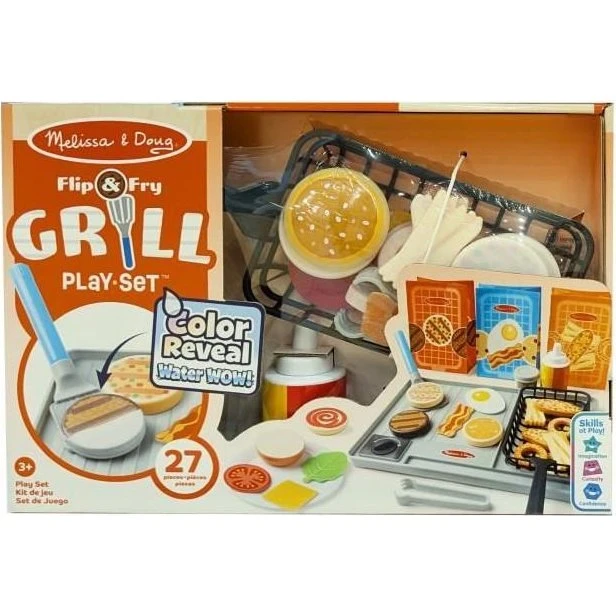 Melissa & Doug Grill à eau avec aliments qui changent de couleur