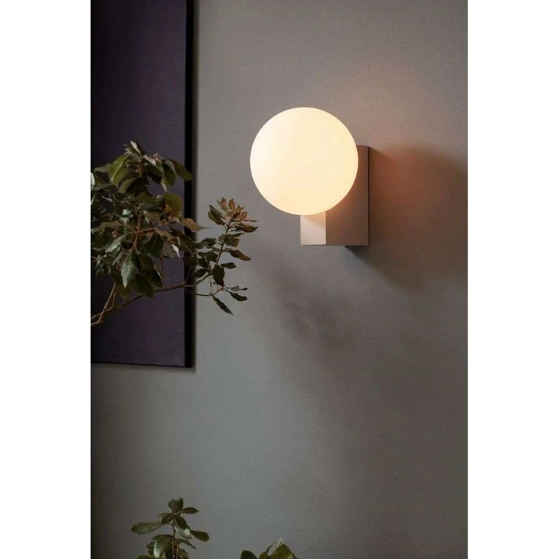 &Tradition Journey SHY2 Applique Murale et Lampe à Poser Gris Satiné