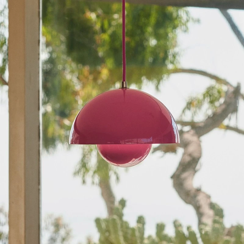 &Tradition Suspension Flowerpot VP1 Rose Tangy Pink