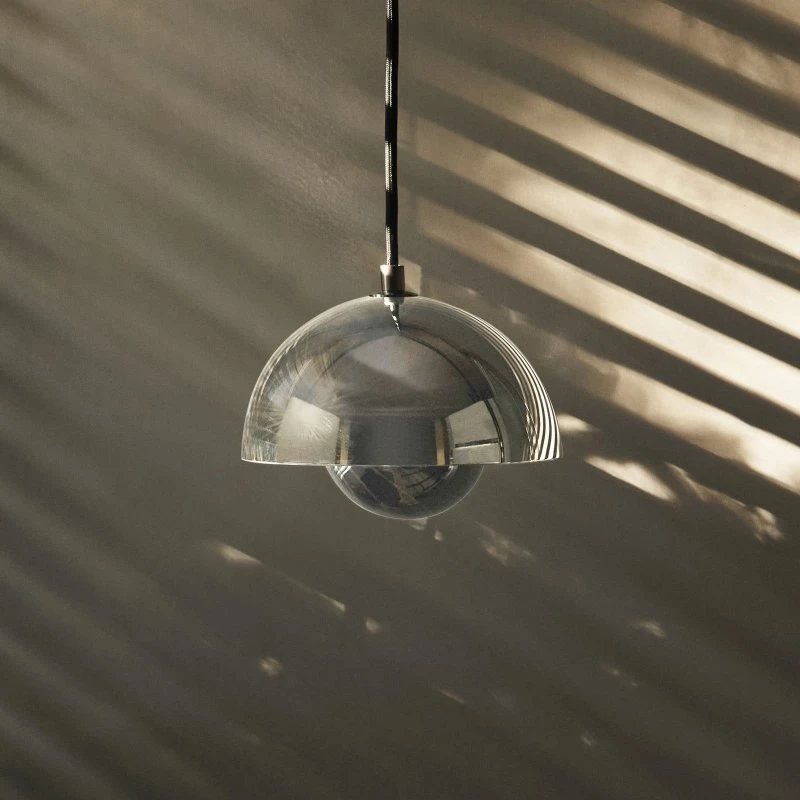 &Tradition Suspension Flowerpot VP10 Chrome Ø 16 cm