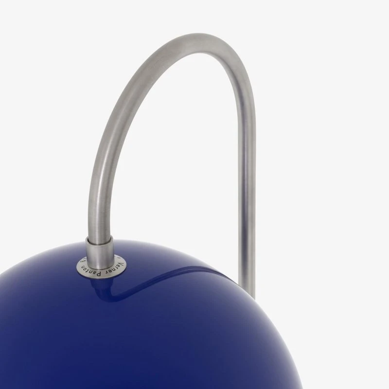 &Tradition Lampadaire Flowerpot VP12 Bleu Cobalt