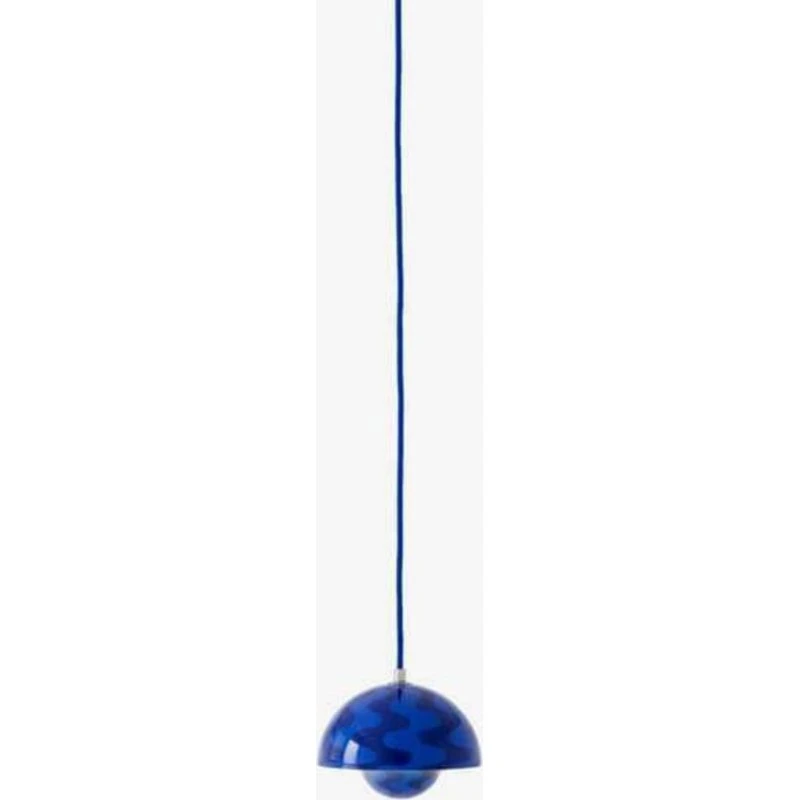 &Tradition Flowerpot VP10 Suspension Ø 16 cm Bleu Cobalt/Crépuscule