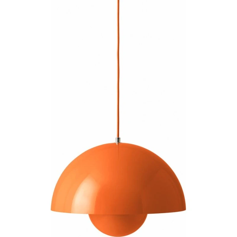 &Tradition Flowerpot VP7 Suspension Orange Piquant