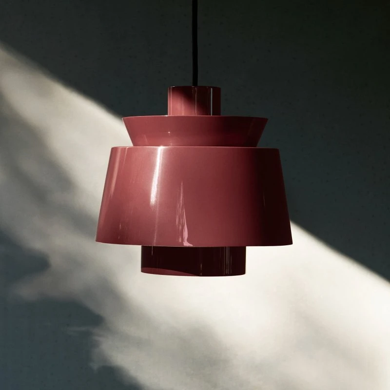 &Tradition Utzon JU1 Suspension Rouge Foncé Ø 22 cm