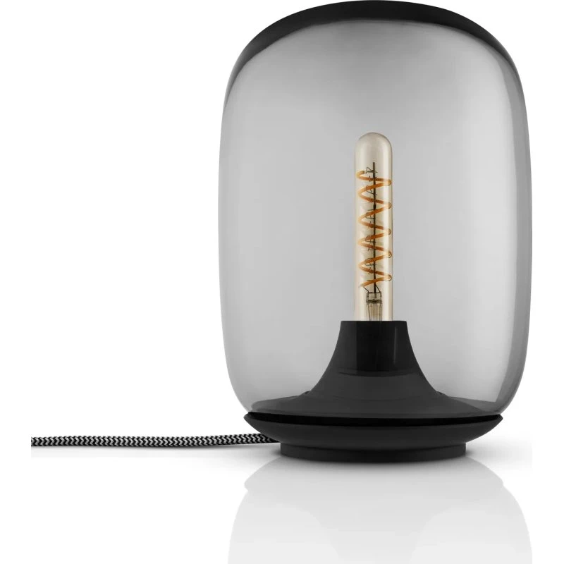 Eva Solo Lampe de table Acorn en verre soufflé, Gris